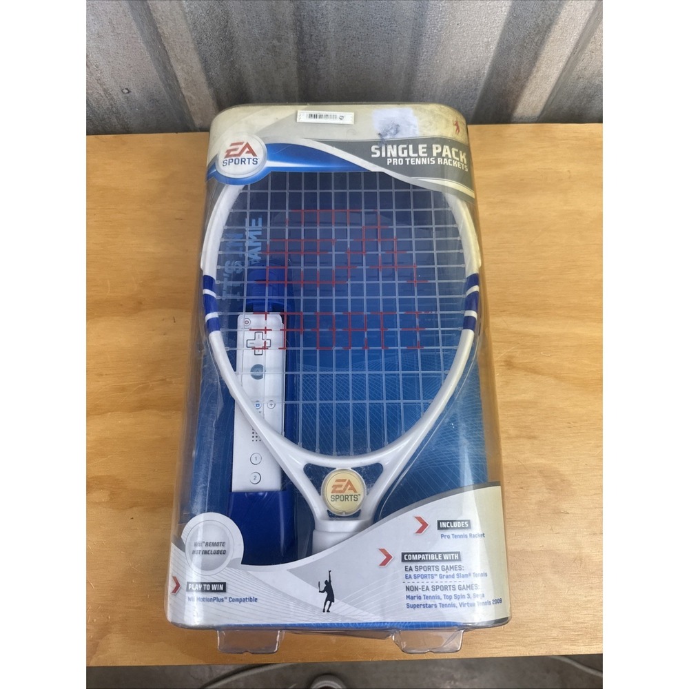 EA Sports Single Pack Pro Tennis Racket -Sealed But Old Packaging 2010 Wii